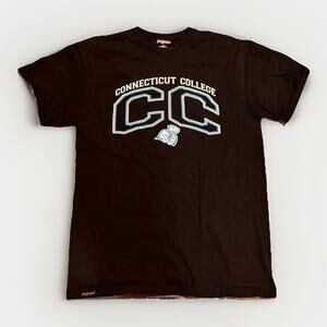 Jansport Connecticut College CC T Shirt Mens Medium Black Logo Tee